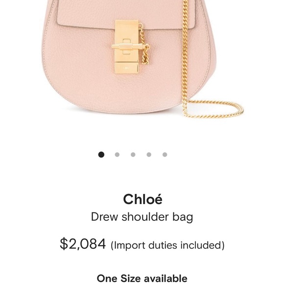 Chloé
Calfskin Drew Shoulder Bag medium - Picture 3 of 15